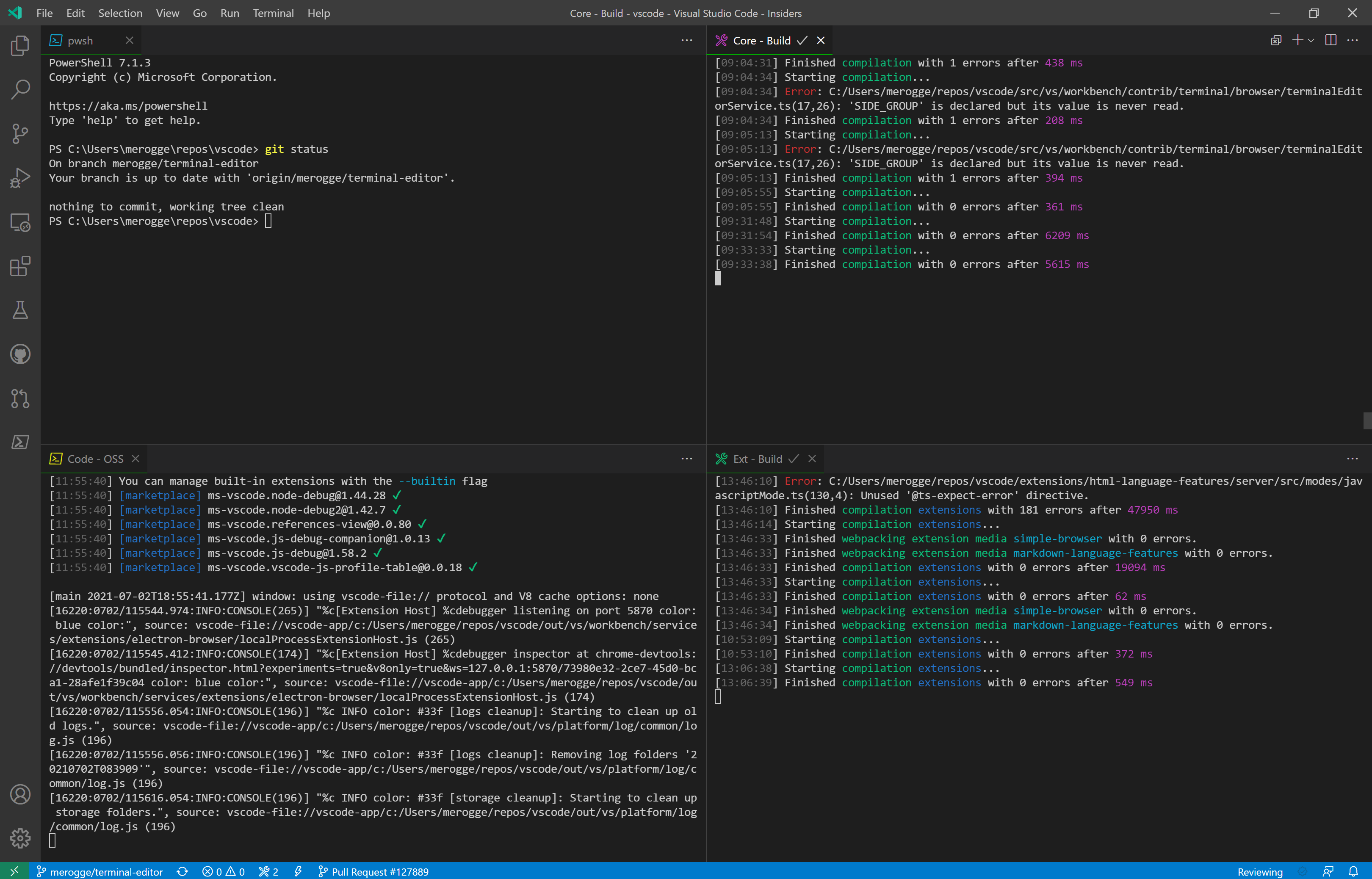 Visual Studio Code 1.58 发布